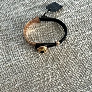Elegant Black and Gold Bracelet by Magnolia and Vine